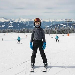 Patagonia Boys H2NO Black Ski and Snowboard Pants — Size 5-6